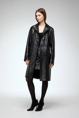 VSP - Vivian - Black Leather Coat