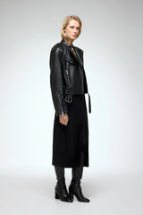 Ruby - Black Leather Jacket