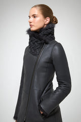 VSP - Mylena - Toscana Anthracite Shearling Coat