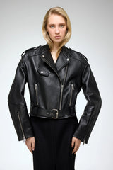 Ruby - Black Leather Jacket