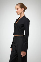 VSP - Candis - Black Cotton Shirt