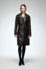 VSP - Vivian - Brown Leather Coat