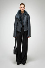 VSP - Azul - Anthracite Shearling Jacket