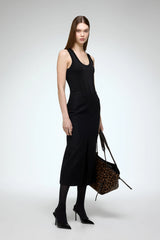 VSP - Alicia - Black Wool Skirt