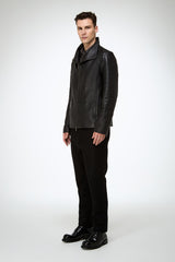Riccardo - Black Leather Jacket