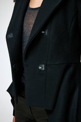 Beatrix - Veste en laine noire