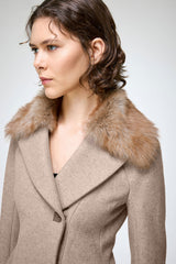 Beatrix - Camel Wool Jacket