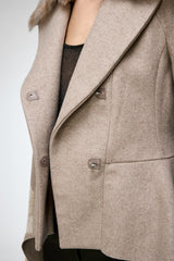 Beatrix - Camel Wool Jacket