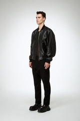 Antonio - Black Leather Jacket