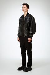 VSP - Antonio - Black Leather Jacket