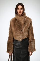 VSP - Ashley - Sand Shearling Jacket