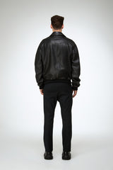 Niccolo - Black Leather Jacket