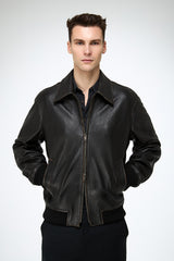 Niccolo - Black Leather Jacket