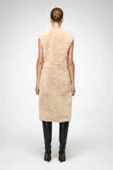 VSP - Mirella - Light Brown Shearling Vest