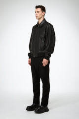Niccolo - Black Leather Jacket