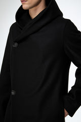 Noah - Black Wool Coat