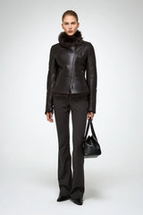 VSP - Renata - Brown Shearling Jacket