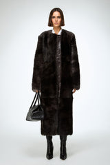 VSP - Alda - Brown Shearling Coat