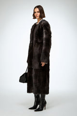 VSP - Alda - Brown Shearling Coat