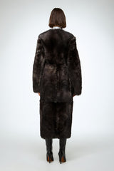 VSP - Alda - Brown Shearling Coat