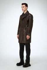 VSP - Tony - Brown Leather Coat