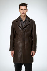 VSP - Tony - Brown Leather Coat