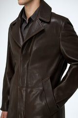 VSP - Tony - Brown Leather Coat