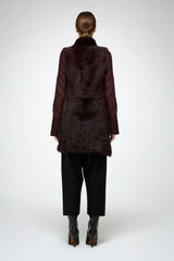 VSP - Siena - Cherry Shearling Vest
