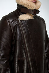 VSP - Rico - Brown Shearling Coat