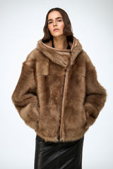 VSP - Linda - Sand Shearling Jacket