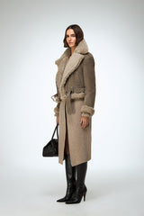 Tierra - Anthracite Shearling Jacket