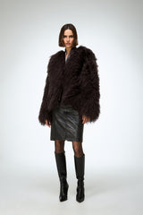 Daniela - Brown Shearling Jacket