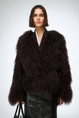 Daniela - Brown Shearling Jacket