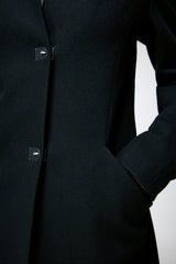 Celeste - Black Wool Coat