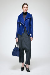 Penelope - Blue Wool Jacket