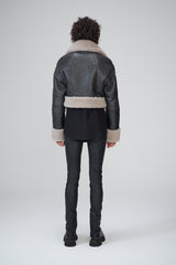 VSP - Anthracite Shearling Jacket