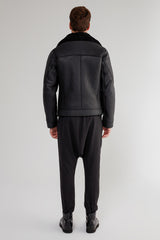 VSP - Tristan - Black Shearling Jacket