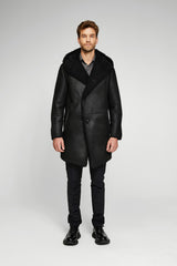 VSP - Teo - Black Shearling Coat