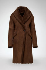 VSP - Murielle - Tobacco Shearling Coat