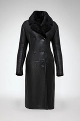 VSP - Celina - Black Shearling Coat