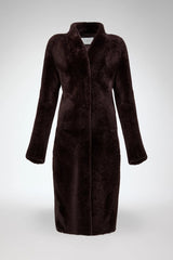 VSP - Flores - Cherry Shearling Coat