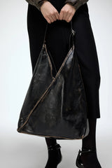VSP - Lidya - Black Leather Bag
