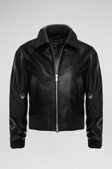 VSP - Marco - Black Leather Jacket