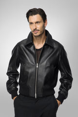 VSP - Marco - Black Leather Jacket