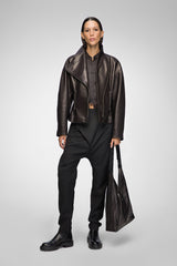 VSP - Nadia - Black Leather Jacket