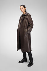 VSP - Isabelle - Brown Leather Coat