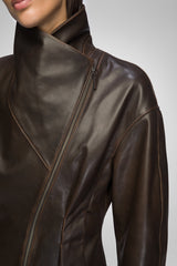 VSP - Briana - Brown Leather Jacket