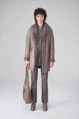 VSP - Grey Shearling Coat