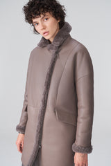 VSP - Grey Shearling Coat