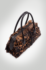 Virginia - Sac en cuir marron foncé